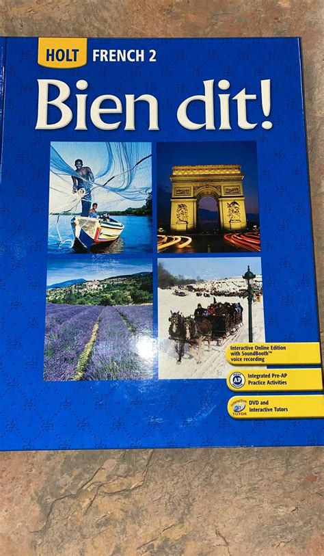 Bien Dit Holt French 2 Access to your Online Textbook is through the following link. . Bien dit french 2 textbook online